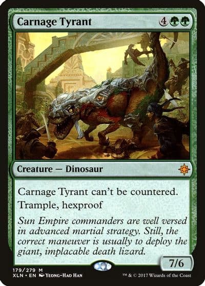 Carnage Tyrant Ixalan Magic card