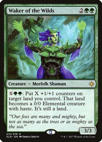 Waker of the Wilds Ixalan Magic card