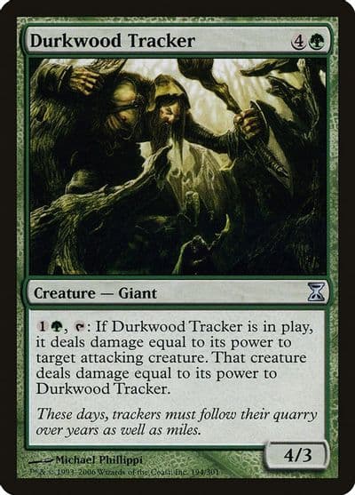 Durkwood Tracker Time Spiral Magic card