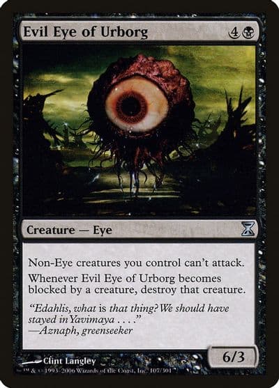 Evil Eye of Urborg Time Spiral Magic card
