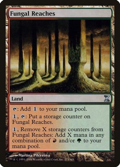 Fungal Reaches Time Spiral Magic card