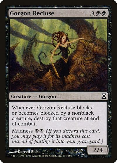 Gorgon Recluse Time Spiral Magic card