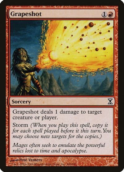 Grapeshot Time Spiral Magic card