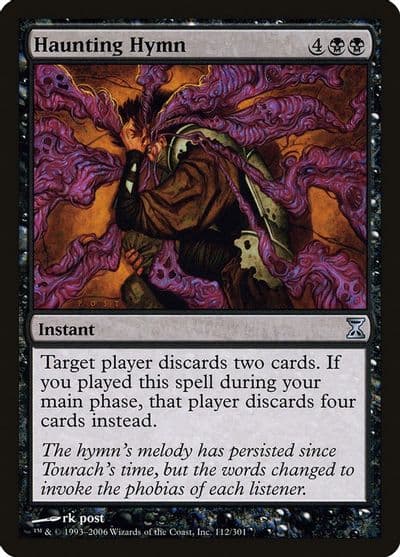 Haunting Hymn Time Spiral Magic card