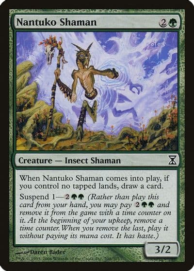 Nantuko Shaman Time Spiral Magic card