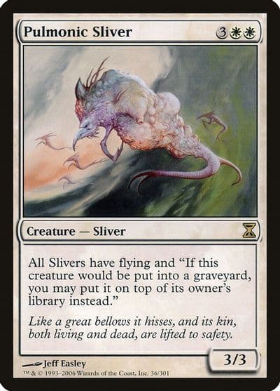 Pulmonic Sliver Time Spiral Magic card