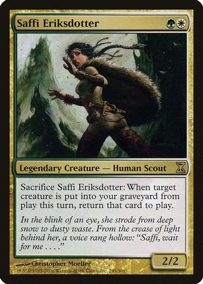Saffi Eriksdotter Time Spiral Magic card