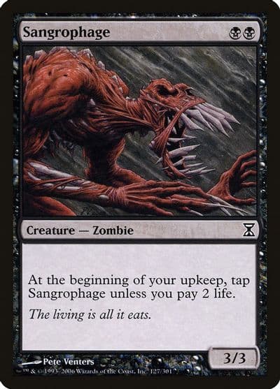Sangrophage Time Spiral Magic card