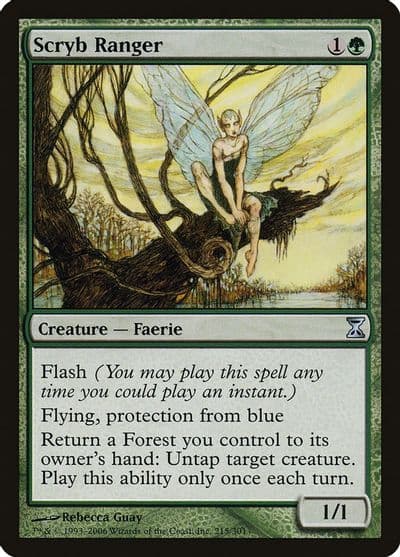 Scryb Ranger Time Spiral Magic card