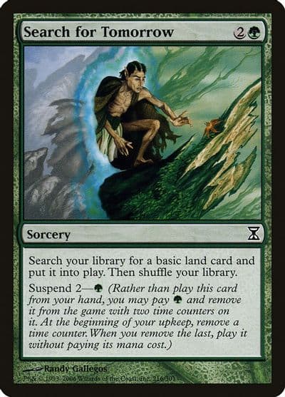 Search for Tomorrow Time Spiral Magic card