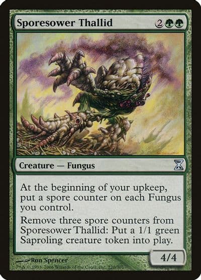 Sporesower Thallid Time Spiral Magic card