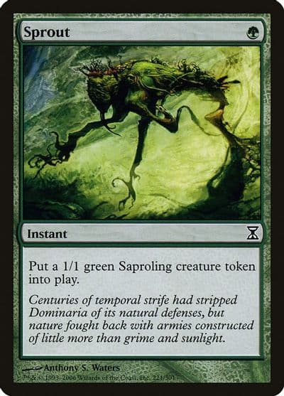 Sprout Time Spiral Magic card