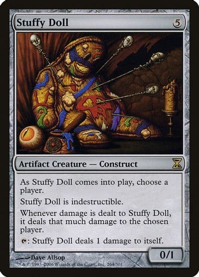 Stuffy Doll Time Spiral Magic card