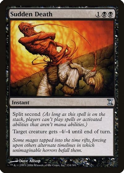Sudden Death Time Spiral Magic card