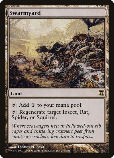 Swarmyard Time Spiral Magic card