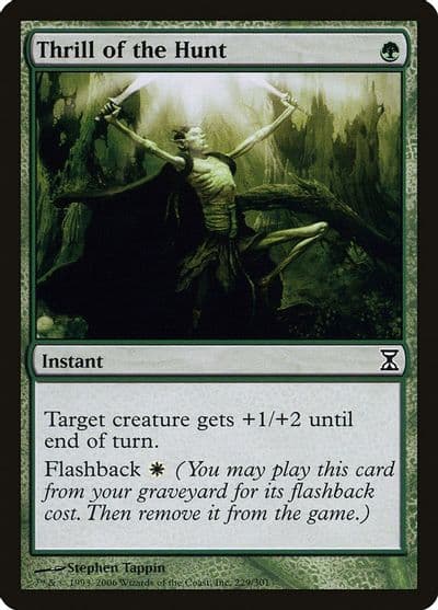 Thrill of the Hunt Time Spiral Magic card
