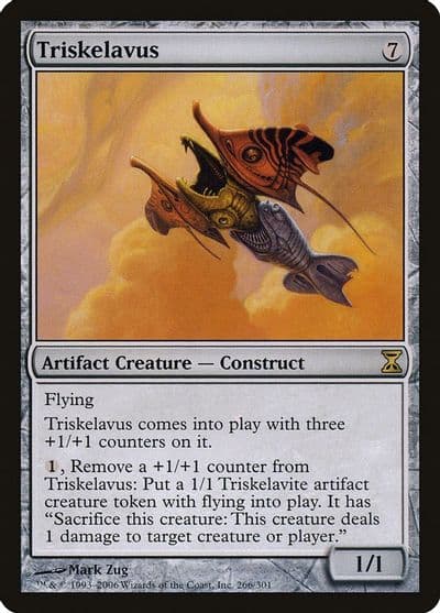 Triskelavus Time Spiral Magic card