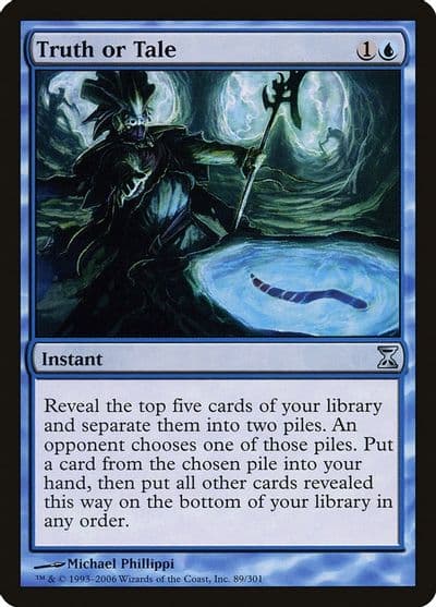 Truth or Tale Time Spiral Magic card