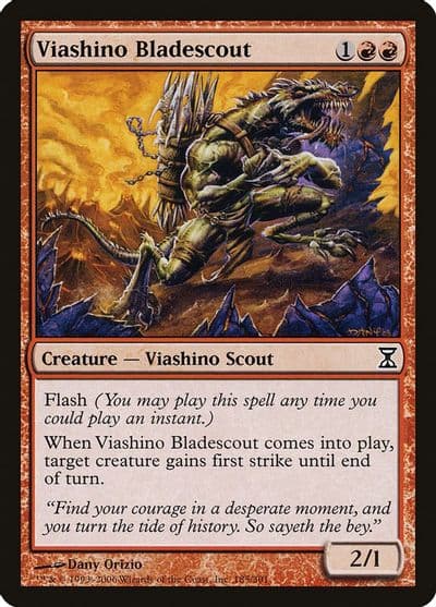 Viashino Bladescout Time Spiral Magic card
