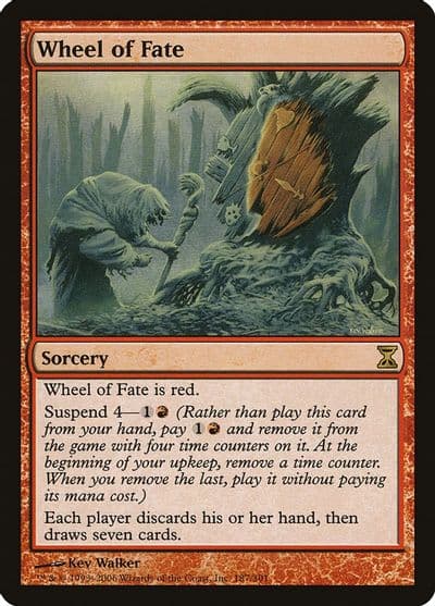 Wheel of Fate Time Spiral Magic card