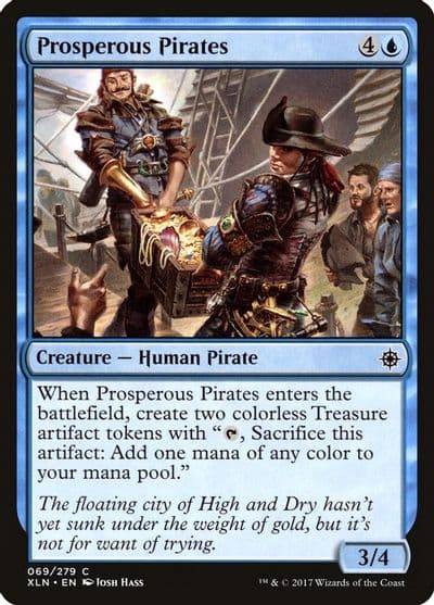 Prosperous Pirates Ixalan Magic card