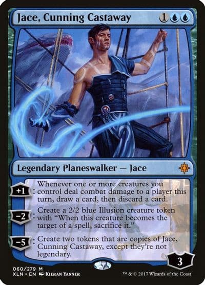 Jace Cunning Castaway Ixalan Magic card