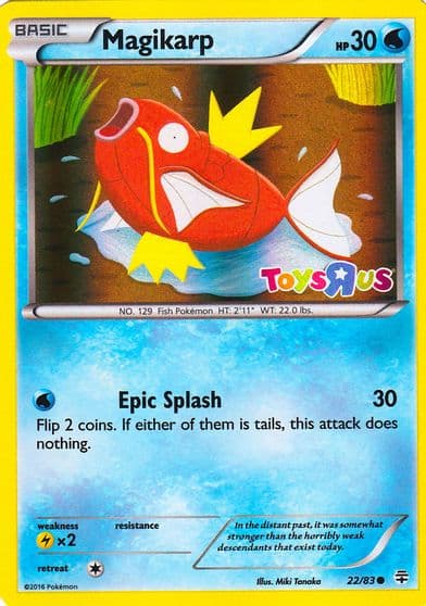 Magikarp (Toys R Us Promo) Miscellaneous Cards & Products Pokemon card