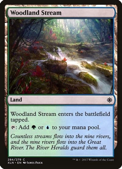 Woodland Stream Ixalan Magic card