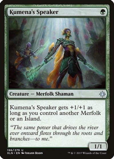 Kumenas Speaker Ixalan Magic card