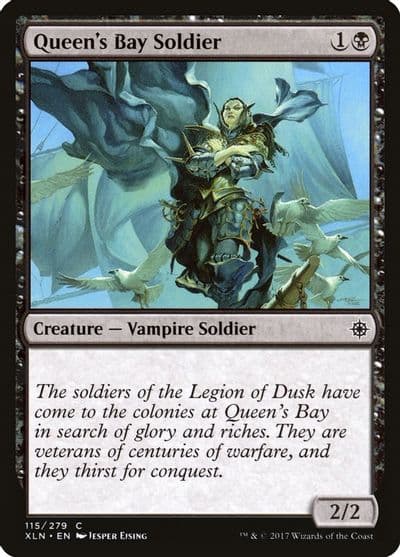 Queens Bay Soldier Ixalan Magic card