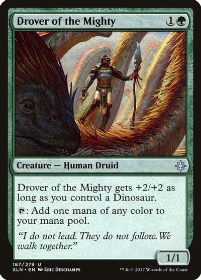 Drover of the Mighty Ixalan Magic card