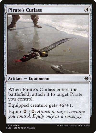 Pirates Cutlass Ixalan Magic card