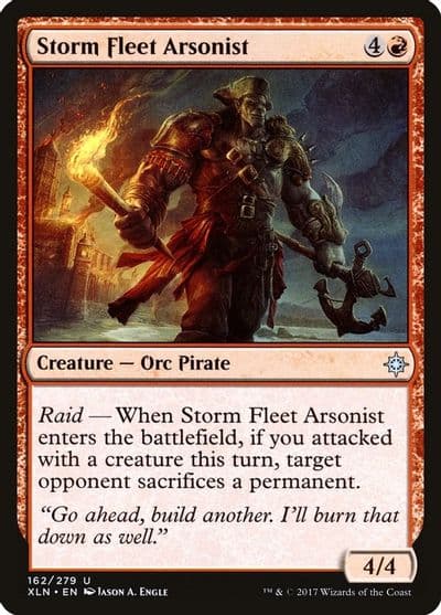 Storm Fleet Arsonist Ixalan Magic card