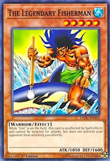 The Legendary Fisherman Legendary Duelists Yu-Gi-Oh! card