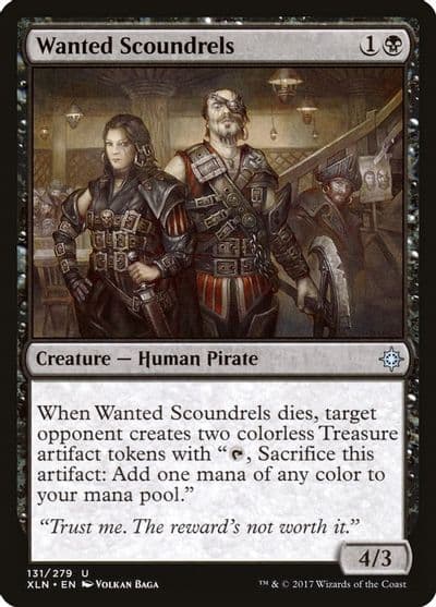 Wanted Scoundrels Ixalan Magic card
