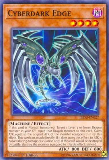 Cyberdark Edge Legendary Duelists Yu-Gi-Oh! card
