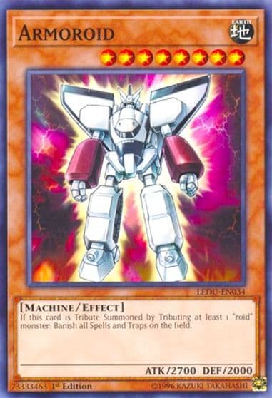 Armoroid Legendary Duelists Yu-Gi-Oh! card