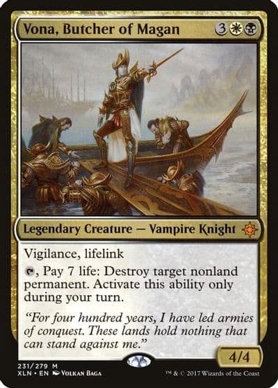 Vona Butcher of Magan Ixalan Magic card