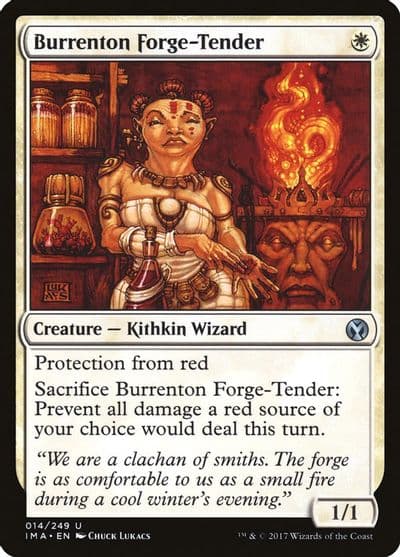 Burrenton Forge Tender Iconic Masters Magic card