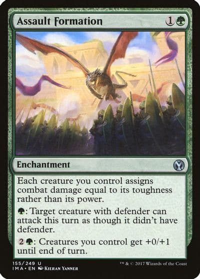 Assault Formation Iconic Masters Magic card
