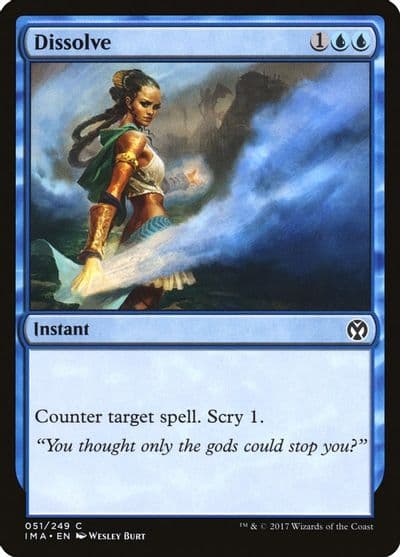 Dissolve Iconic Masters Magic card