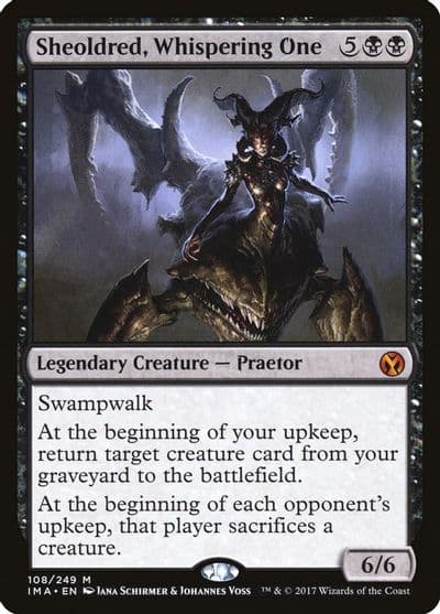 Sheoldred Whispering One Iconic Masters Magic card