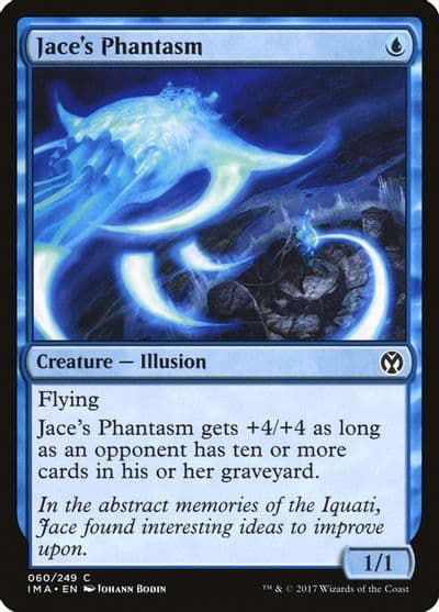 Jaces Phantasm Iconic Masters Magic card