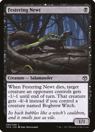 Festering Newt Iconic Masters Magic card