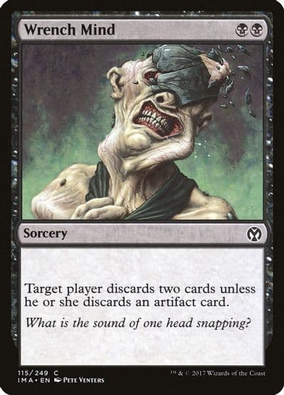 Wrench Mind Iconic Masters Magic card