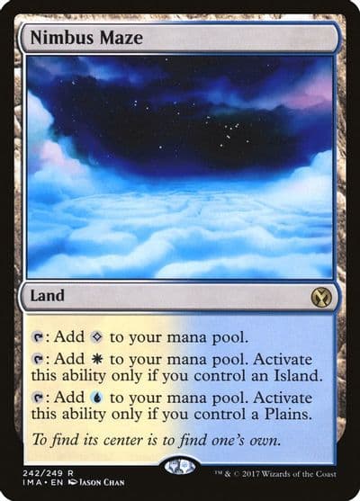 Nimbus Maze Iconic Masters Magic card