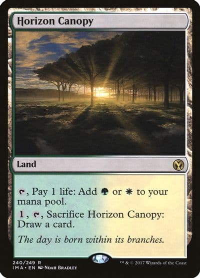 Horizon Canopy Iconic Masters Magic card