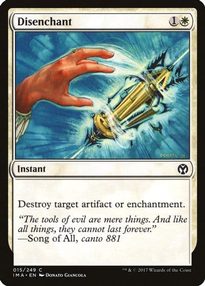 Disenchant Iconic Masters Magic card