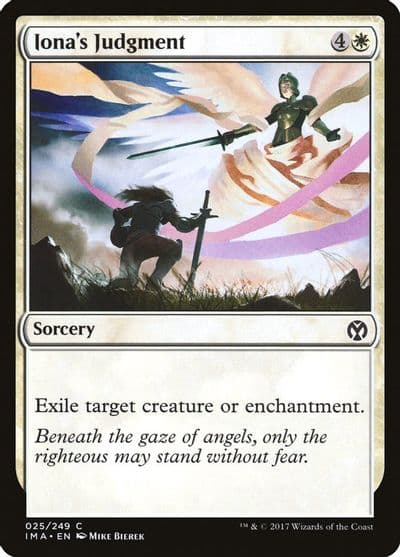 Ionas Judgment Iconic Masters Magic card
