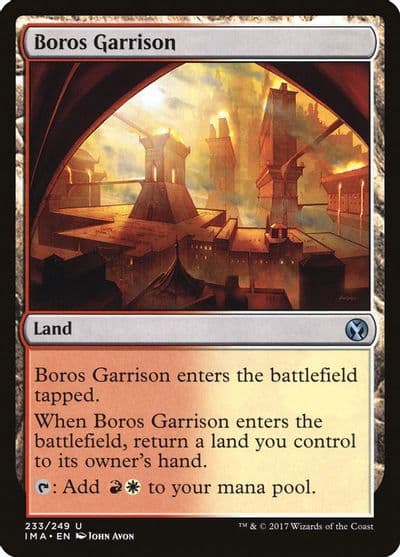 Boros Garrison Iconic Masters Magic card